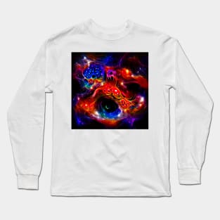 Psychedelic Galaxy Long Sleeve T-Shirt